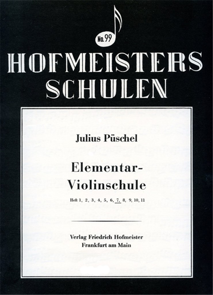 Elemetar-Violinschule, Heft 7